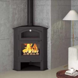 Corner Stove with Oven CH-4 R 11.7 kW - FM Calefacción