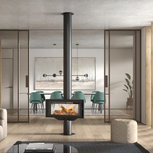 Wood-burning Fireplace BORN 15 kW - Rocal