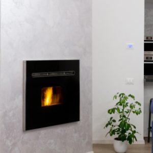 Inserto a pellet EOLO 12M AIR BLACK LINE - Laminox