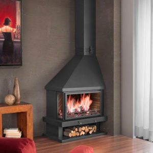 Camino a legna angolare GIA 16 kW - Fugar