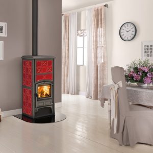 Termostufa a legna con cerchi LORIET S DSA - La Nordica - Extraflame