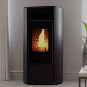 Stufa a pellet 98 REDONDA ERMETICA canalizzata - Kalor