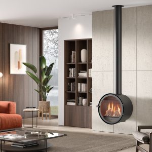 Cheminée murale à bois D-7 8 kW - Rocal