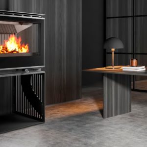 Camino a legna DIAMANTINE 80 3 lati - Bellido