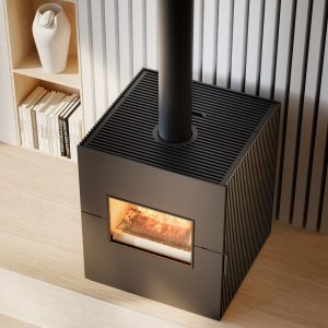 Poêle combiné bois-granulés autonettoyant TWIN MINI 6 - Girolami