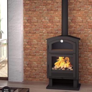 Stufa a legna con forno CH-4  11,7 kW - FM Calefacción