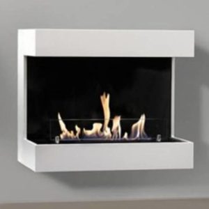 Caminetto a bioetanolo a parete UMBRIA - British Fire