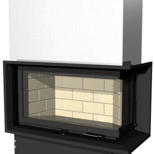 Monoblocco a legna 2 lati CHOPOK R90 S 500 conv. naturale - Kobok