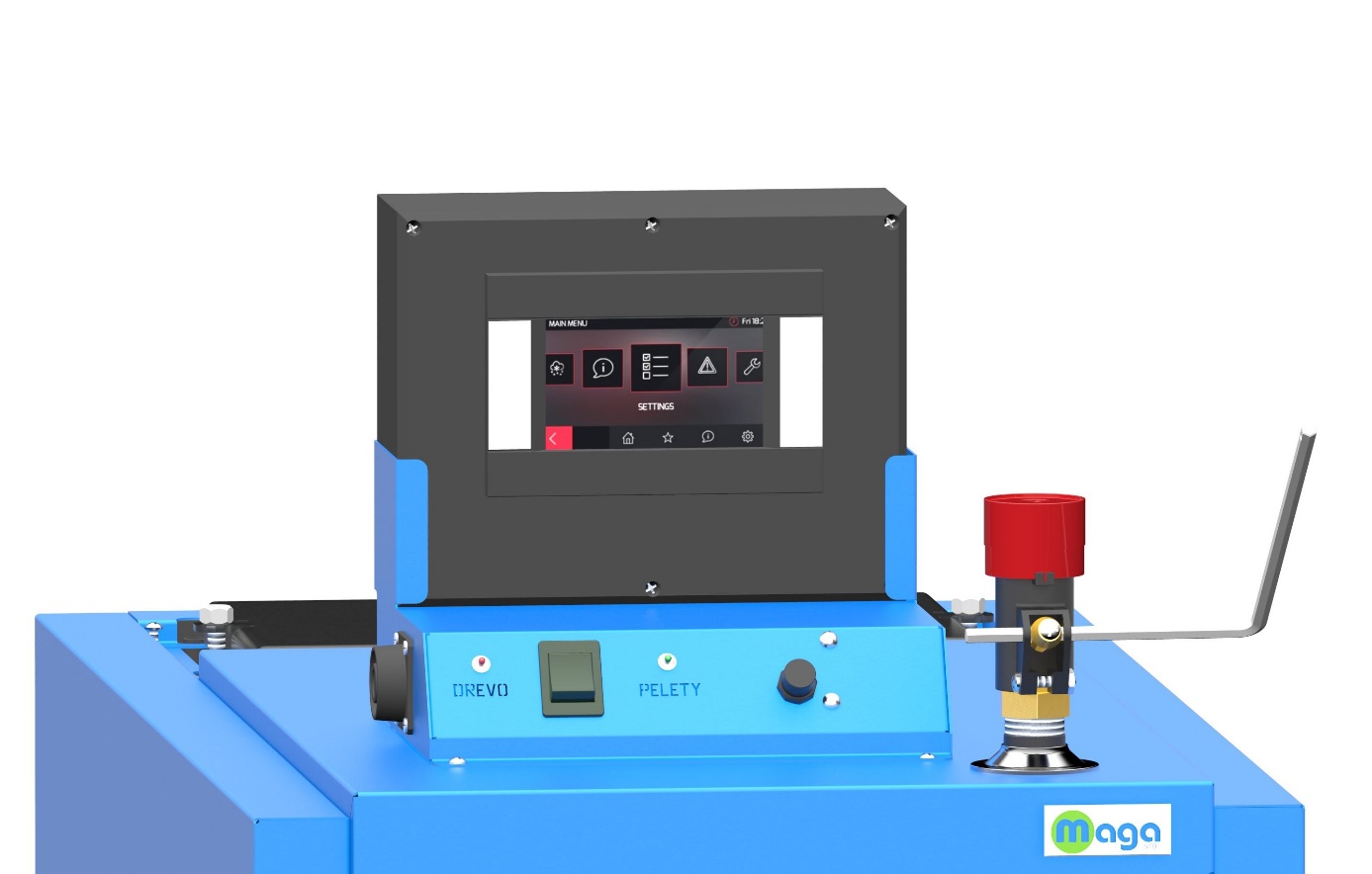 Caldaia legna-pellet DP 25 PREMIUM - Maga - immagine 3