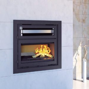 Inserto a legna con forno IT-180-H 13,5 kW - FM Calefacción
