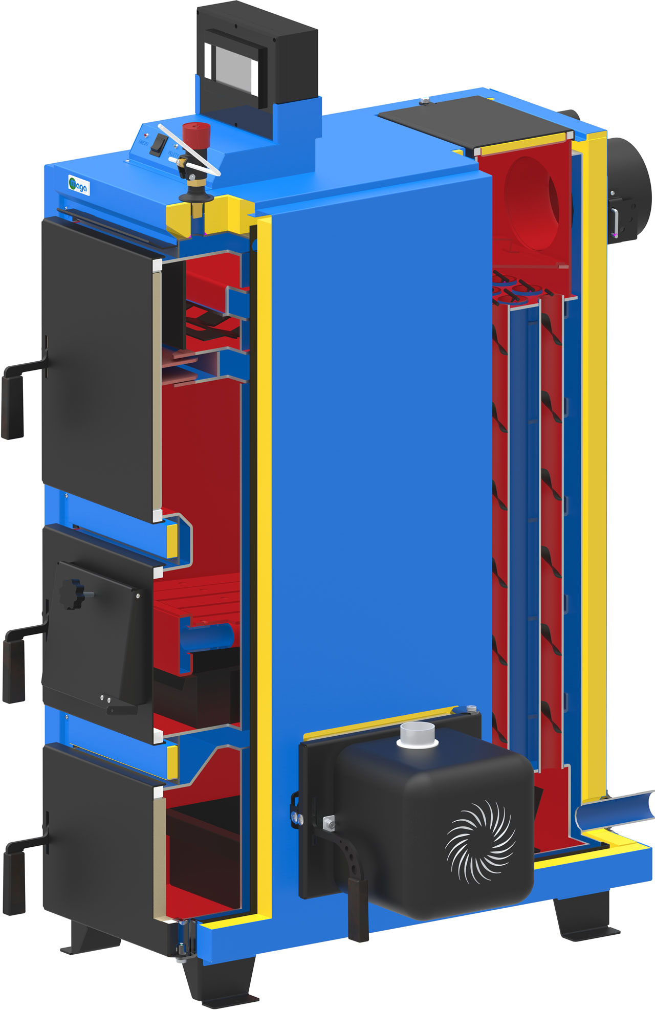 Caldaia legna-pellet DP 25 PREMIUM - Maga - immagine 2