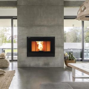 Inserto a pellet GERICO 9 kW - L'artistico