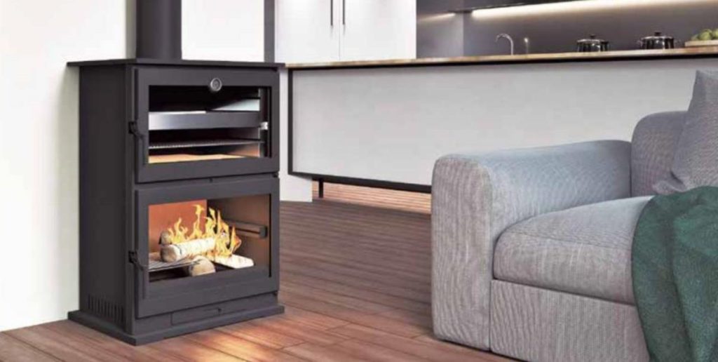 Stufa con forno CH-9  14,5 kW - FM Calefacción