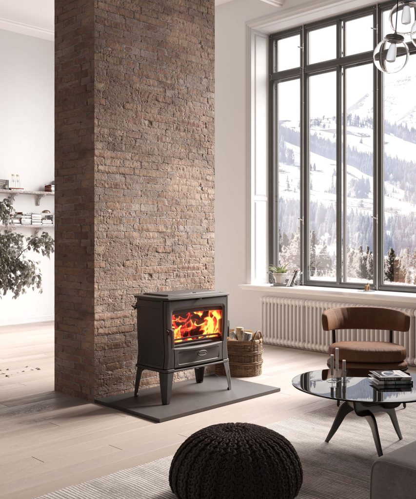 Stufa a legna in ghisa TAI 55 MD 13 kW - Dovre