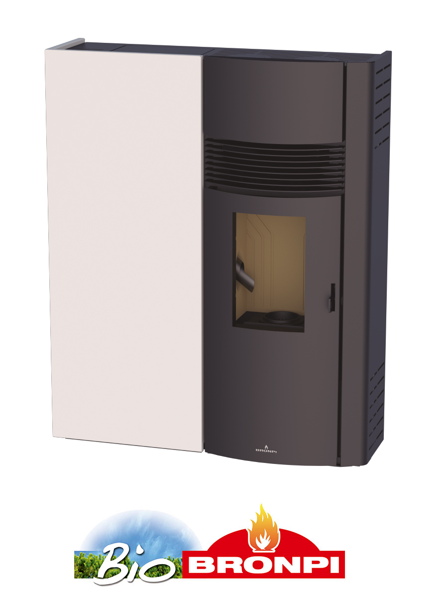 Stufa a pellet ADRY ventilata e canalizzata 11 kW - Bronpi - immagine 3
