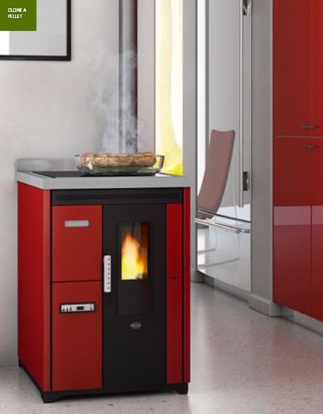 Cucina a pellet NINA 7,5 kW - Eva Calor - immagine 2