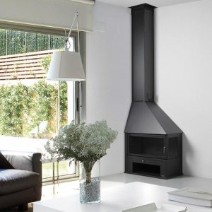 Camino a legna angolare ANAYET 13 kW - Fugar