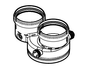 Adattatore sdoppiato FC CA80 - Buderus