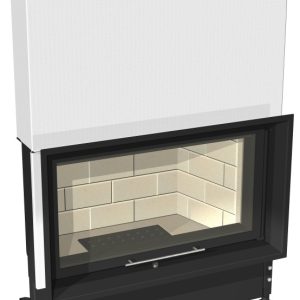 Monoblocco a legna frontale CHOPOK L VD conv. naturale - Kobok