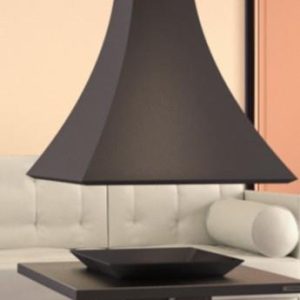 Open Central Wood-burning Fireplace CH 91 14 kW - Focgrup