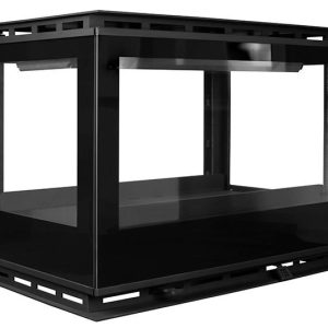 Inserto a legna LLAMA CRISTAL 80 VISION 360 - Bellido