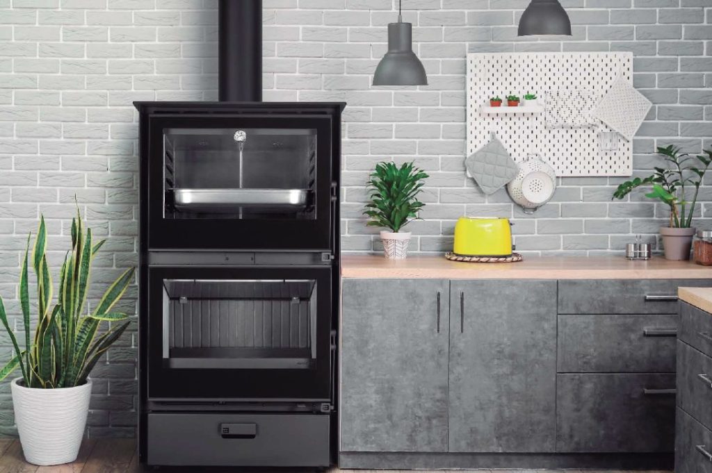 Stufa a legna con forno BAKE - Bellido