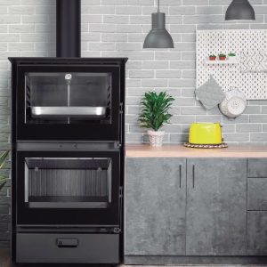 Stufa a legna con forno BAKE - Bellido