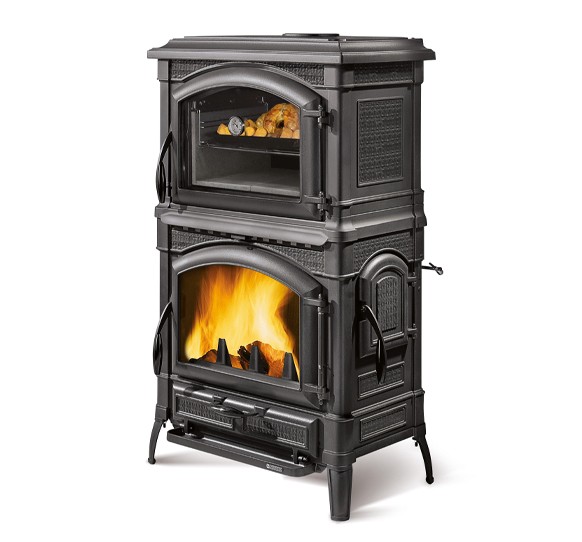 Stufa a legna con forno ISOTTA FORNO EVO 9,7 kW - La Nordica - Extraflame - immagine 2