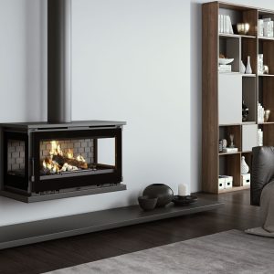 Camino a legna sospeso M-173-K M-183-K M-103-K - FM Calefacción