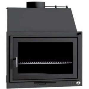 Barbecue a legna da incasso con porta BH-170 P BH-180 P BH-100 P - FM Calefacción