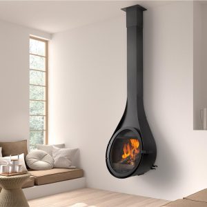 Cheminée à bois MINI DROP 9,5 kW - Rocal