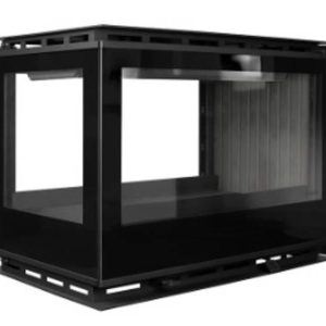 Inserto a legna LLAMA CRISTAL 80 VISION L - Bellido