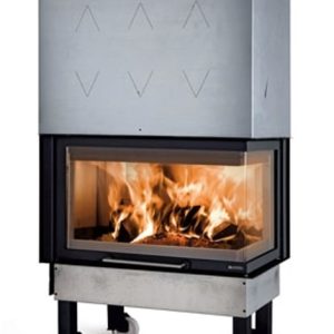 Monoblocco a legna 800 ANGOLO ventilato - La Nordica - Extraflame