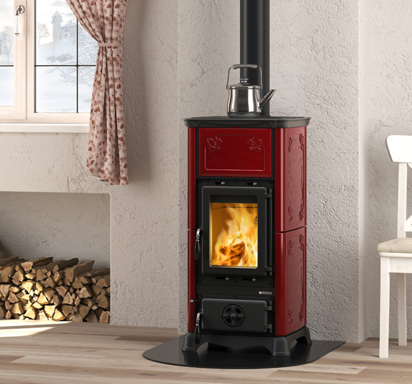 Stufa a legna EMILIANA 7,3 kW - La Nordica - Extraflame - immagine 4