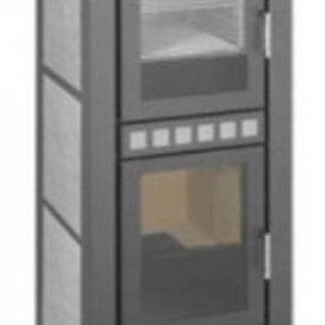 Stufa a legna FUTURA c/forno - Ugo Cadel