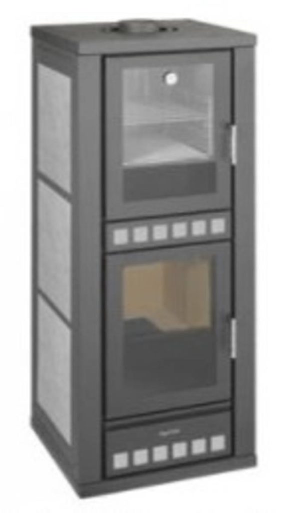 Stufa a legna FUTURA c/forno - Ugo Cadel