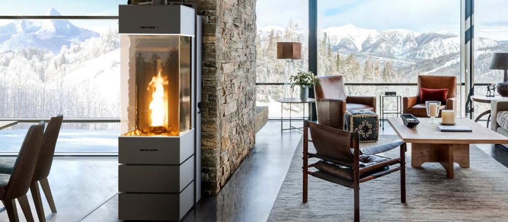 Stufa a pellet BELLAVISTA S 2 SILENT 10,5 kW - Thermorossi