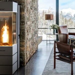 Silent Pellet Stove BELLAVISTA S 2 10.5 kW - Thermorossi