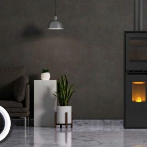 Stufa combinata legna-pellet INTEGRA - Paterno