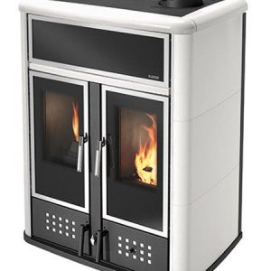 Termostufa pellet/legna DUAL - Klover