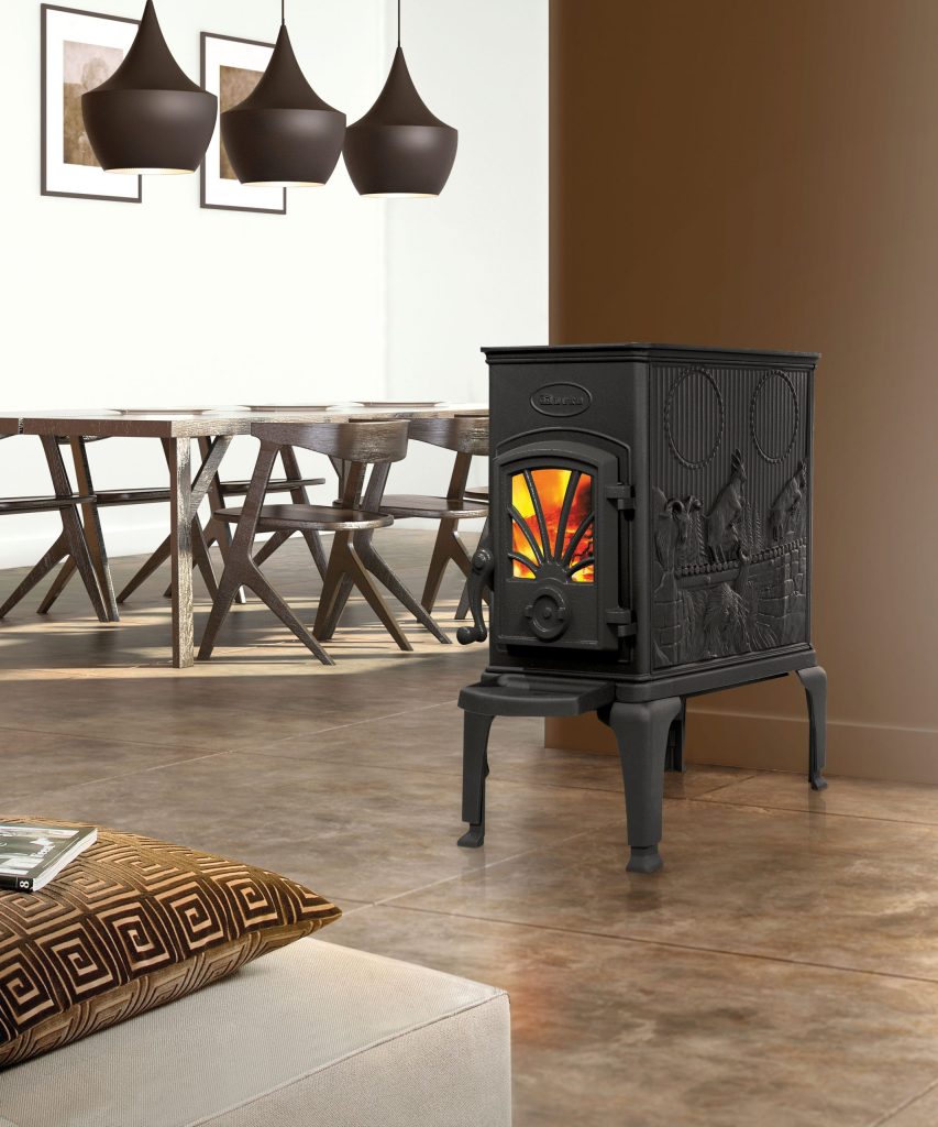 Stufa a legna in ghisa 40 CBS 8 kW - Dovre