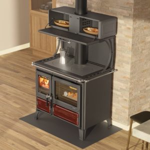 Cucina a legna con scaldavivande MILLY - La Nordica - Extraflame