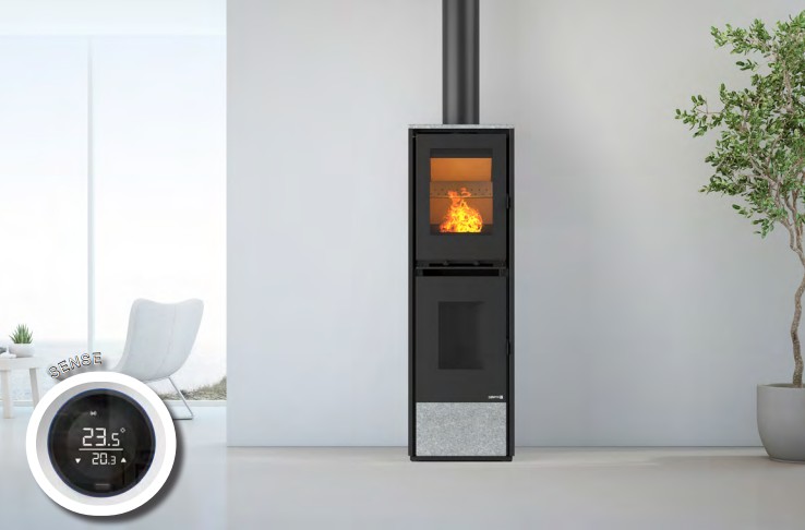 Stufa combinata legna-pellet INTEGRA - Paterno - immagine 4