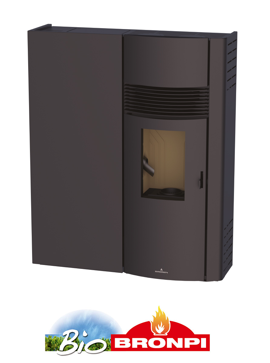 Stufa a pellet ADRY ventilata e canalizzata 11 kW - Bronpi - immagine 4