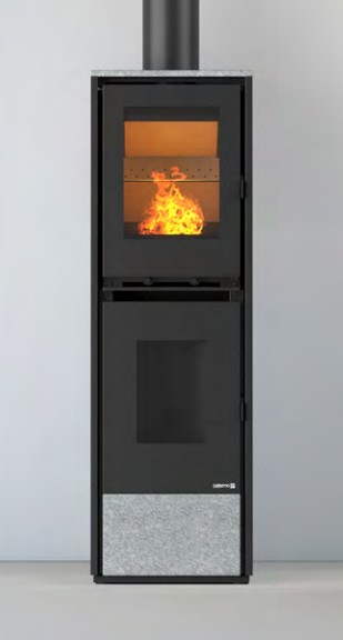 Stufa combinata legna-pellet INTEGRA - Paterno - immagine 5