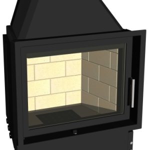 Monoblocco a legna frontale CHOPOK L LD conv. naturale - Kobok