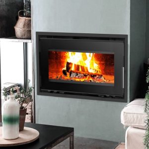 Inserto a legna LEONE ventilato e canalizzabile - L'artistico