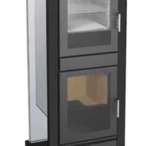 Termocamino a legna TWIN 16.3 c/forno - Ugo Cadel