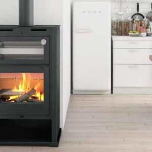Ventilated Stove with Oven M-107-T 11.5 kW - FM Calefacción
