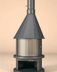 Wood-burning Fireplace Stove ES 41 9 kW - Focgrup